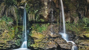 Hayburn Wyke waterfall