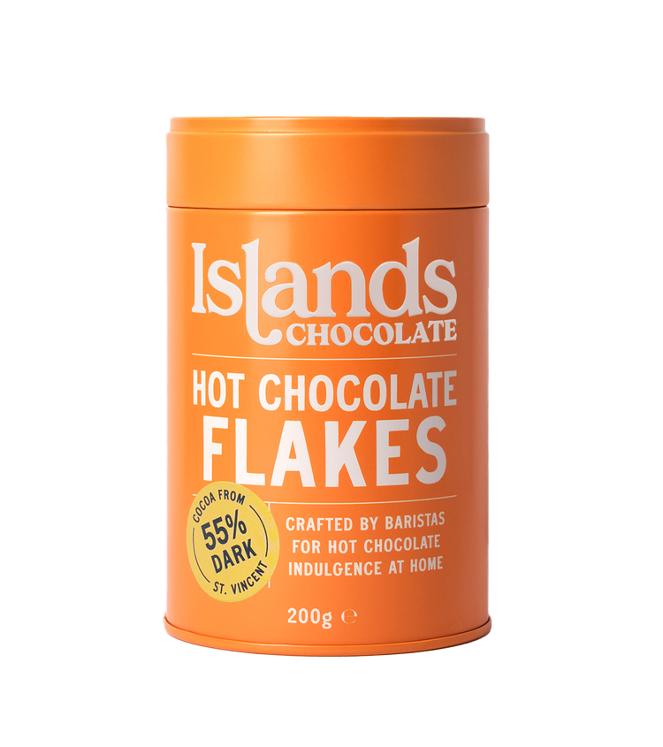 55% Cocoa Hot Chocolate Flakes by Islands