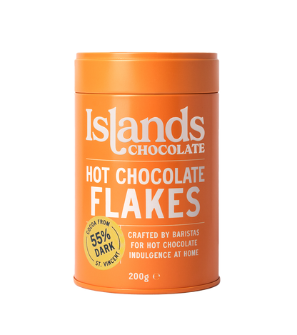 55% Cocoa Hot Chocolate Flakes by Islands
