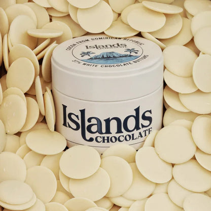 37% White Chocolate Buttons by Islands