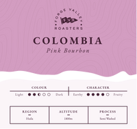 Single Origin: Colombia Pink Bourbon