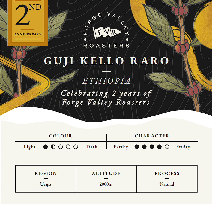 Single Origin: Ethiopia Guji Kello Raro 2nd Birthday Edition
